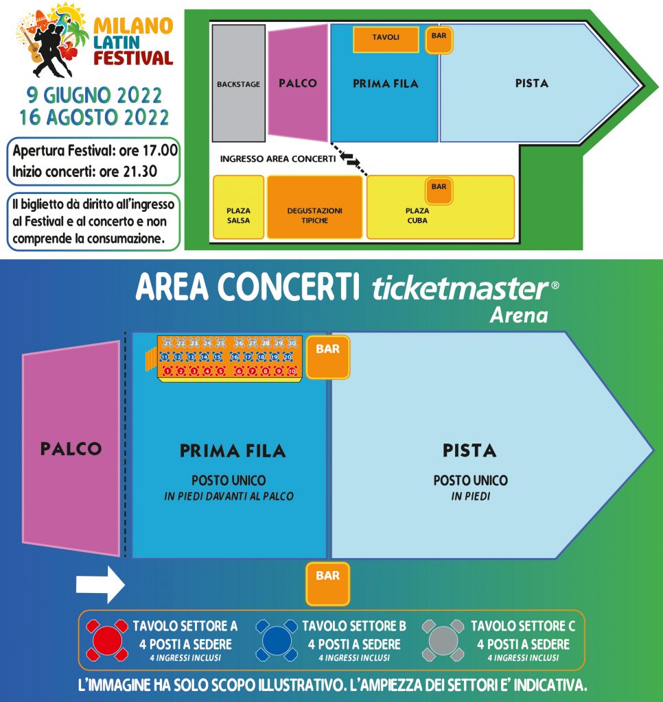 Prezzi Milano Latin Festival